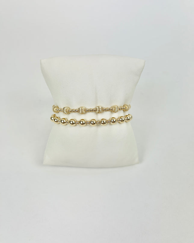 Enewton Gold 6mm Bracelet Duo Bracelets in at Wrapsody