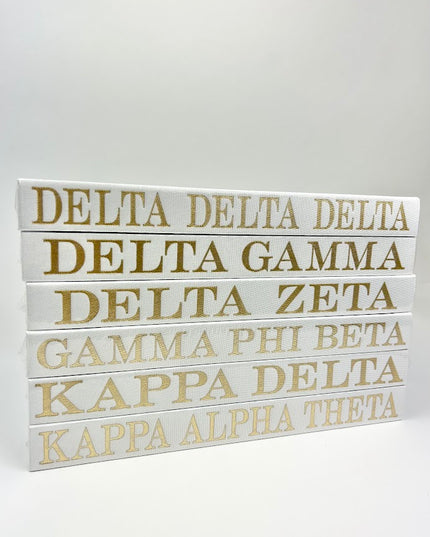 Sorority Blank Book Greek in  at Wrapsody