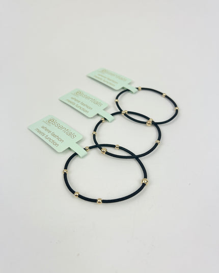 Enewton "e"ssentials Single Solids Bracelets in Onyx at Wrapsody