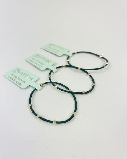 Enewton "e"ssentials Single Solids Bracelets in Dark Green at Wrapsody