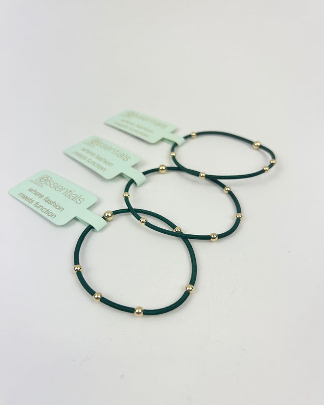 Enewton "e"ssentials Single Solids Bracelets in Dark Green at Wrapsody