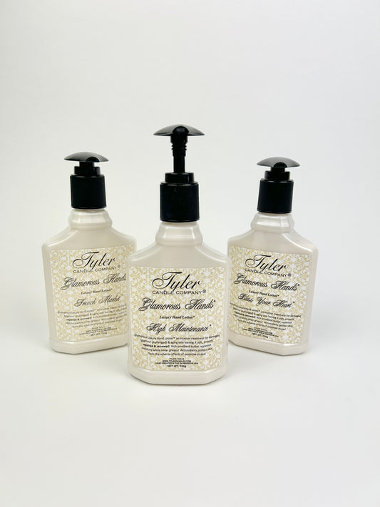 Tyler Candles - Glamorous Luxury Hand Lotion Bath & Body in  at Wrapsody