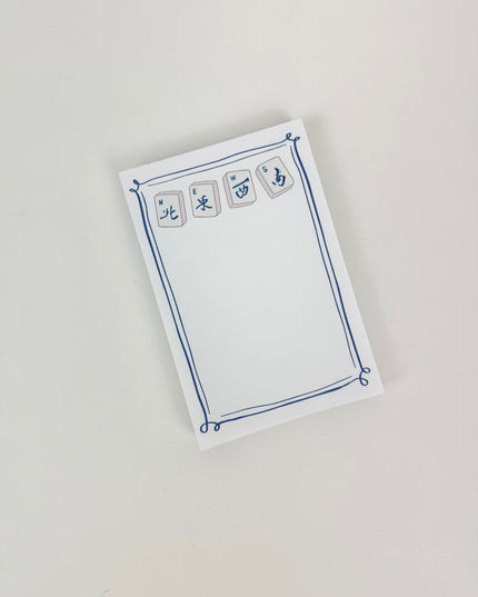 Mahjong News Notepad Paper in at Wrapsody