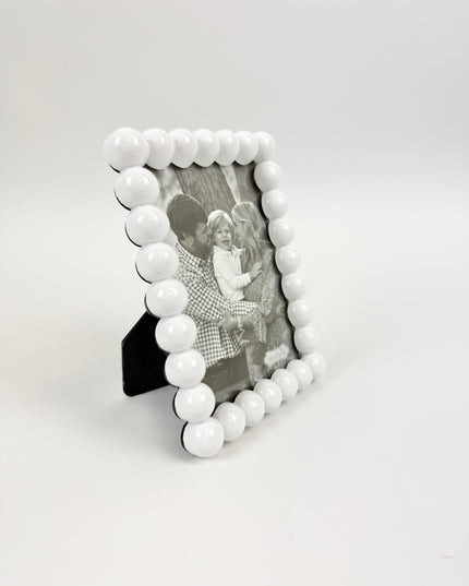 Lacquered Beaded Frame Small