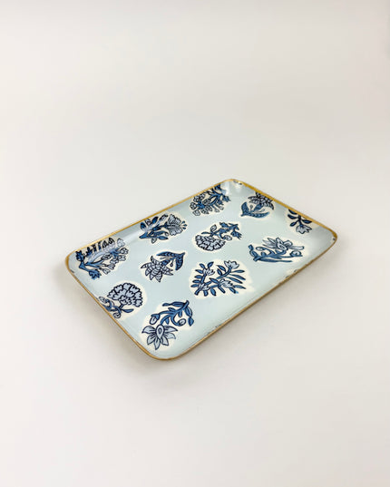 Print Pattern Tidbit Tray
