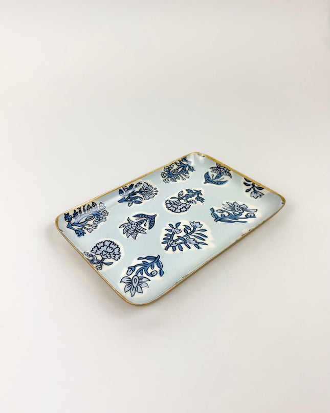 Print Pattern Tidbit Tray
