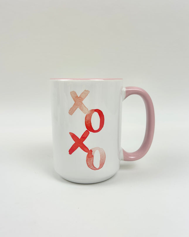 XOXO Watercolor Mug