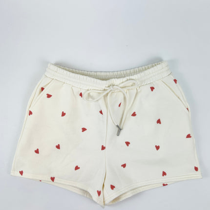 Hearts Red & Cream Shorts Shorts in at Wrapsody