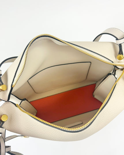 Vienna Shoulder Bag Ivory Totes in at Wrapsody