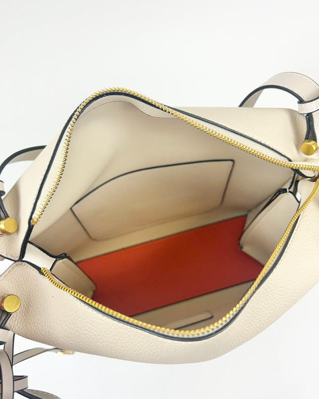 Vienna Shoulder Bag Ivory Totes in at Wrapsody