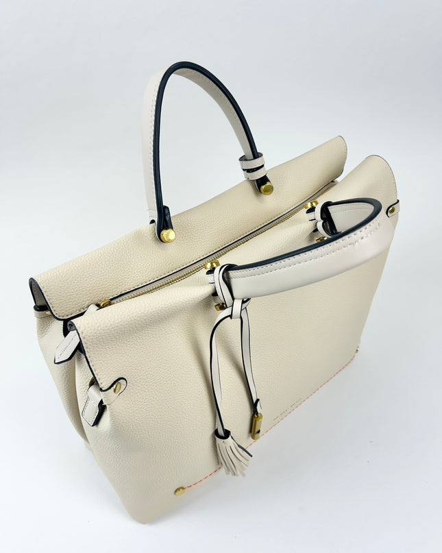 Vienna Small Carry-on Tote Ivory Totes in at Wrapsody