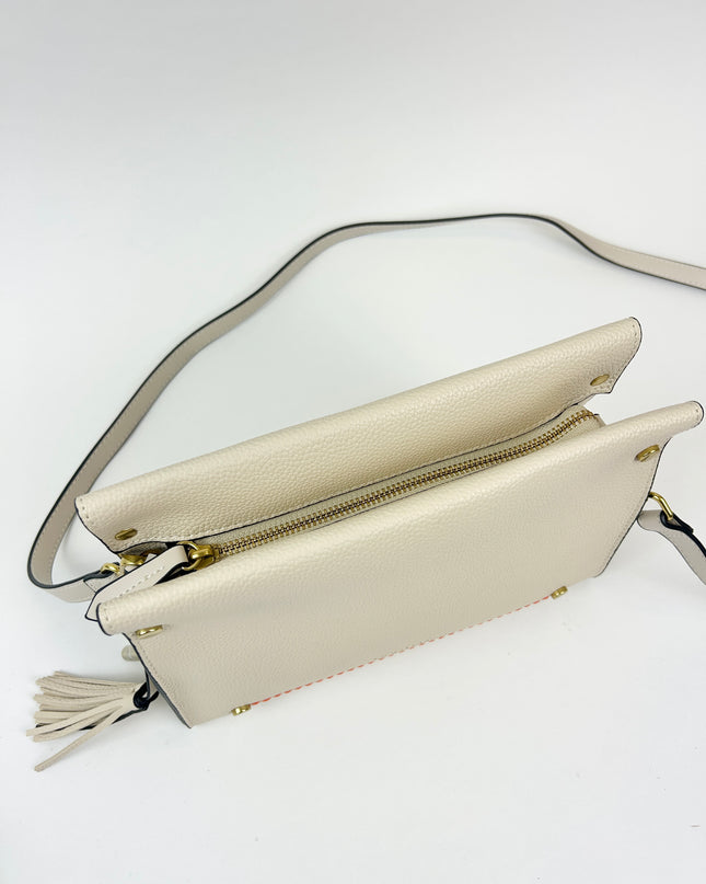 Vienna Crossbody Ivory Handbags in at Wrapsody