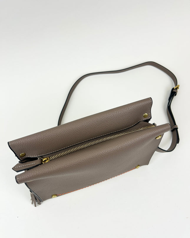 Vienna Crossbody Cocoa Handbags in at Wrapsody