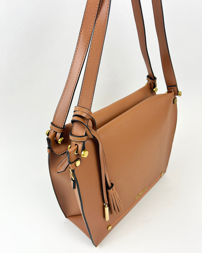 Vienna Shoulder Bag Cognac Totes in at Wrapsody
