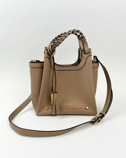Sedona Crossbody Latte Handbags in at Wrapsody