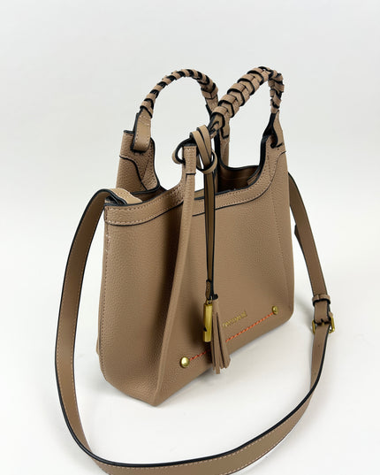 Sedona Crossbody Latte Handbags in at Wrapsody
