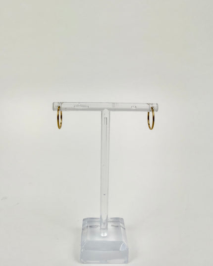 Infinity Ava 12mm Huggie Earrings