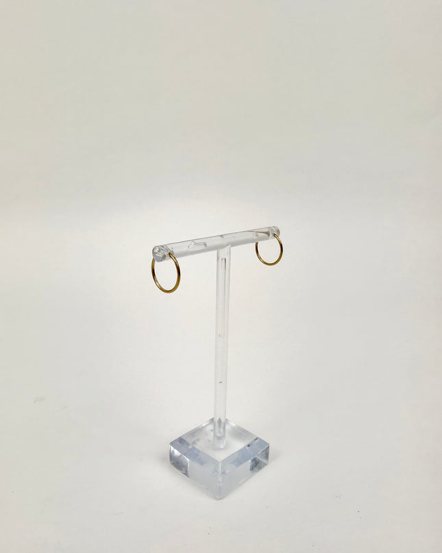 Infinity Ava 12mm Huggie Earrings