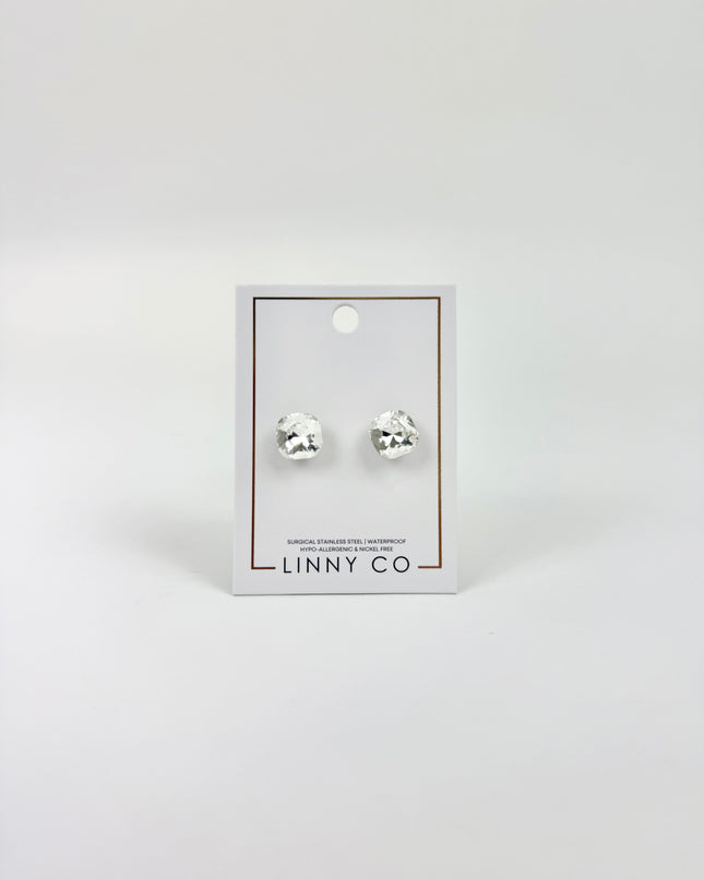 Lux Kit Clear Stud Earrings
