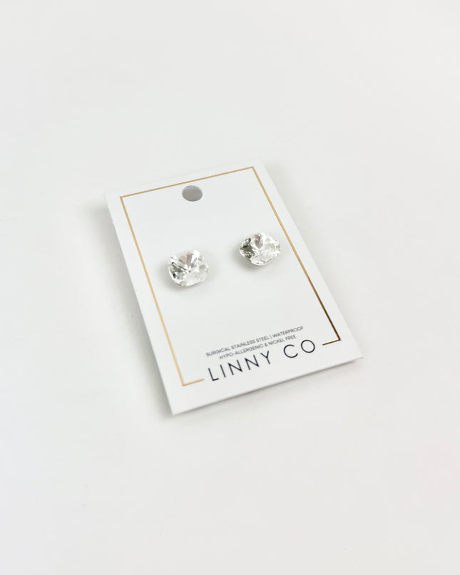 Lux Kit Clear Stud Earrings