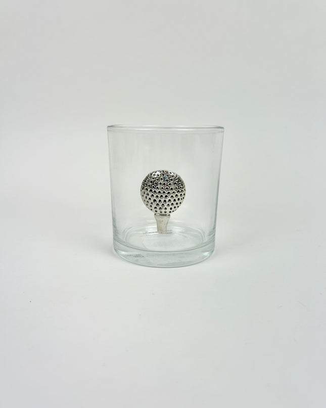 Ball & Tee Icon Glass Drinkware in at Wrapsody