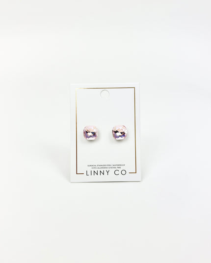 Lux Kit Baby Pink Stud Earrings