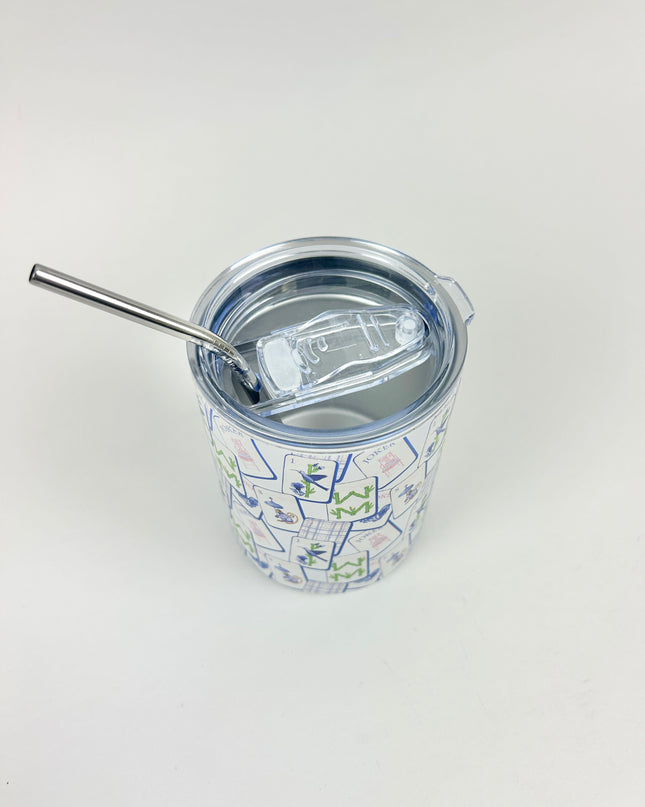 Mahjong Repeat Tumbler Drinkware in at Wrapsody
