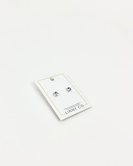 Lux Zuri Lilac Stud Earrings