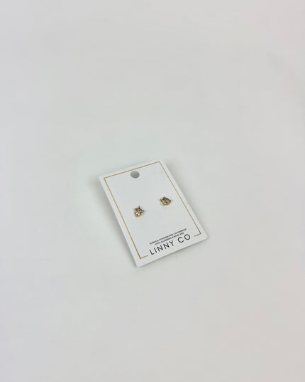 Maren CZ/Gold Earrings