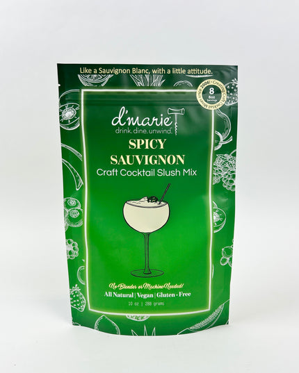 Spicy Sauvignon Cocktail Slush Mix Food in at Wrapsody