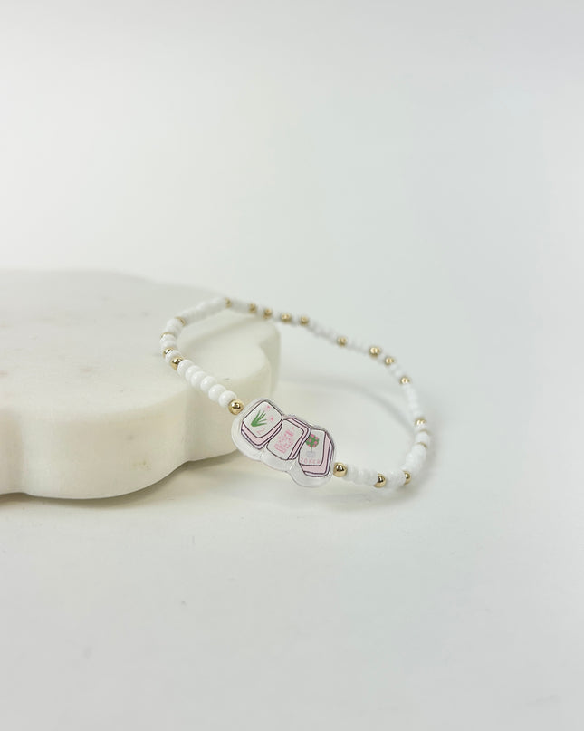 Beaded Blondes Mahjong Tile Bracelet Bracelets in at Wrapsody