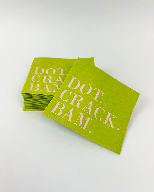 Mahjong Green Cocktail Napkins Napkins in at Wrapsody