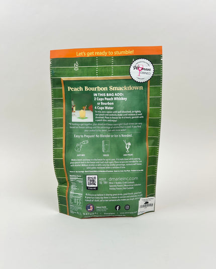 Peach Smackdown Cocktail Slush Mix Food in at Wrapsody