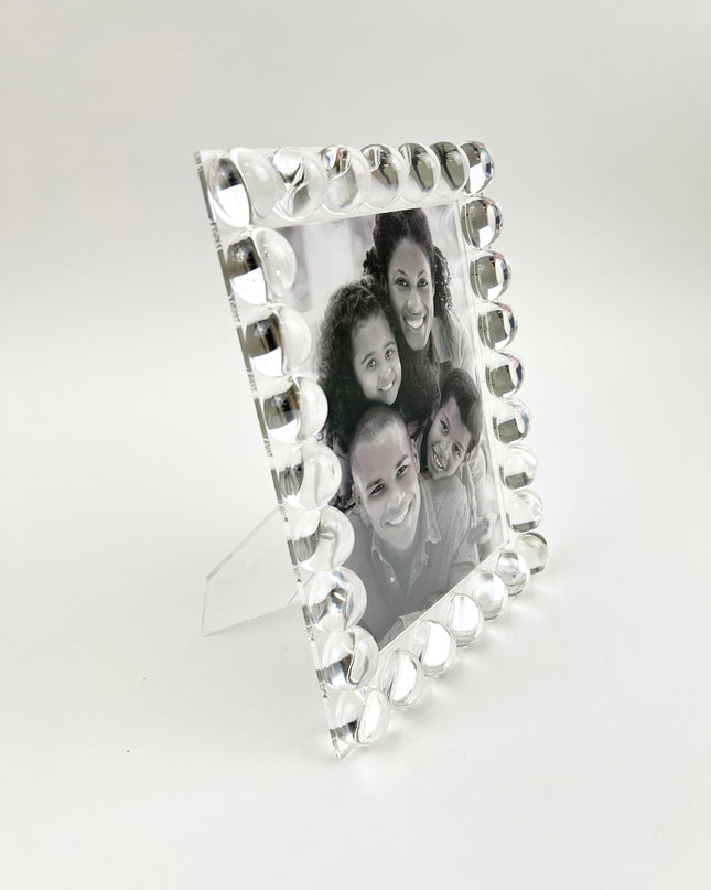 Acrylic Beaded 5x7 Frame Picture Frames in at Wrapsody