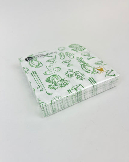 Golf Gear Cocktail Napkins Napkins in at Wrapsody