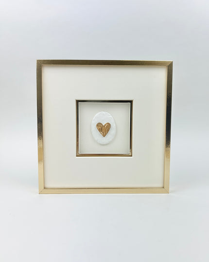 Framed Intaglio Heart Wall Art Home Decor in at Wrapsody