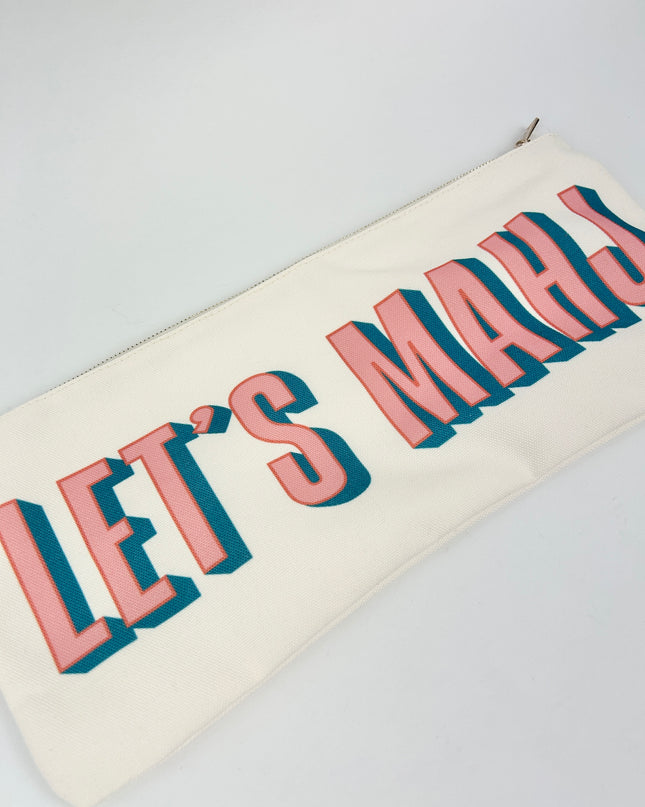 Mahjong Zipper Tile Pouch