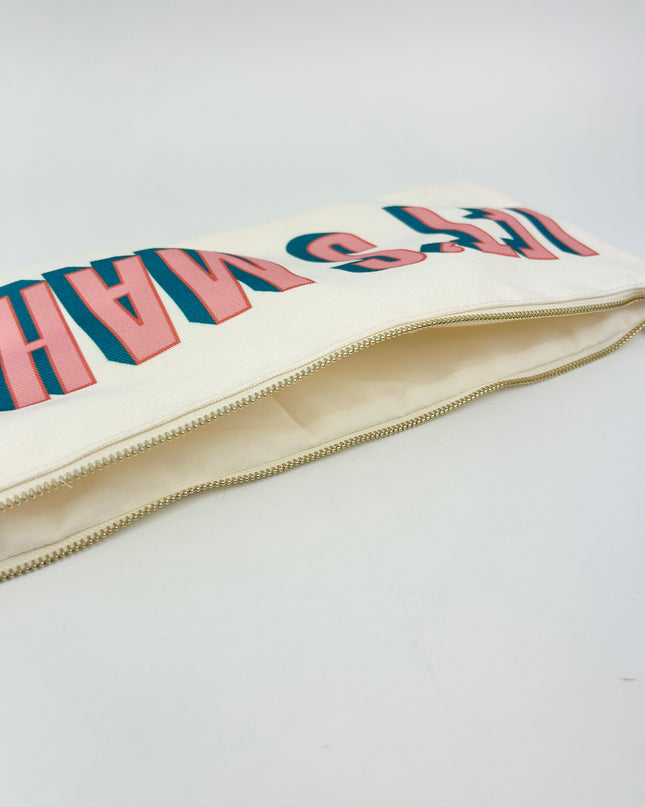 Mahjong Zipper Tile Pouch