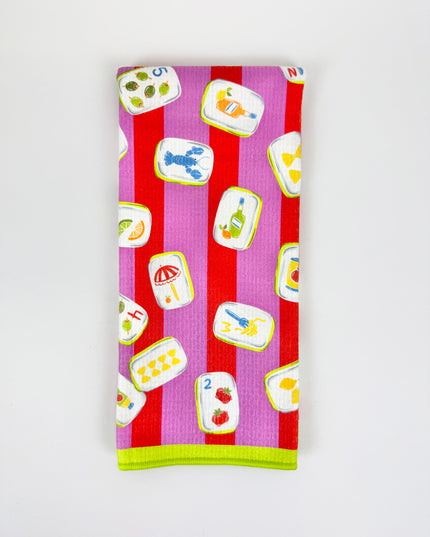 Ciao Mahjong Tea Towel
