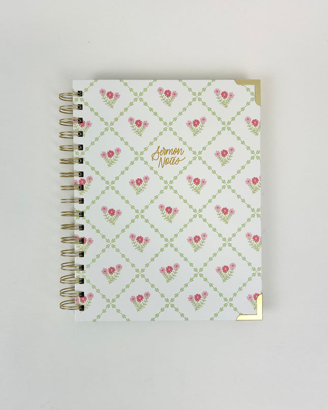 Cottage Trellis Sermon Notebook