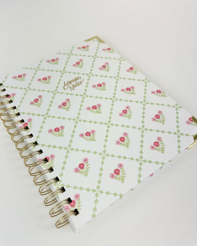 Cottage Trellis Sermon Notebook