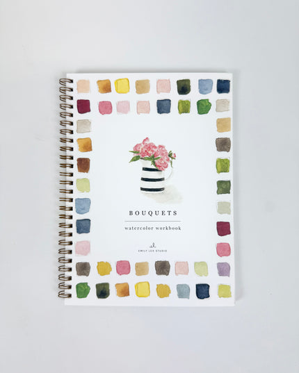 Bouquet Watercolor Book