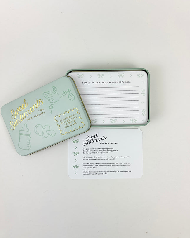 For New Parents Sweet Sentiment Cards