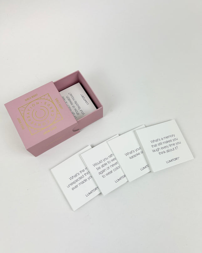 Girls Night Conversation Cards