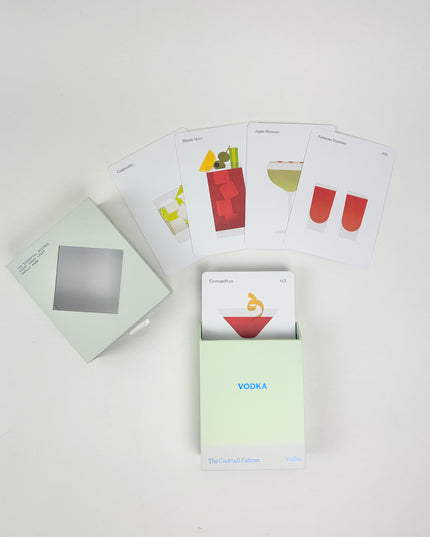 Vodka Cocktail Cabinet Cards