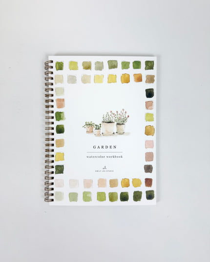 Garden Watercolor Book