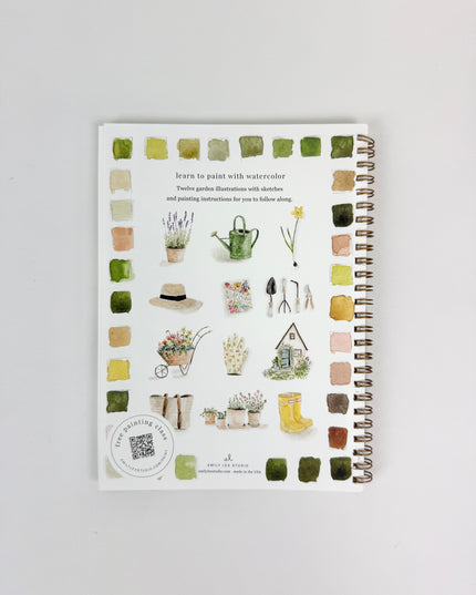 Garden Watercolor Book
