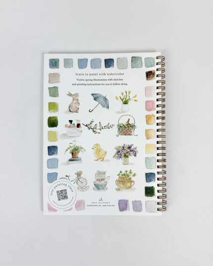 Spring Watercolor Book