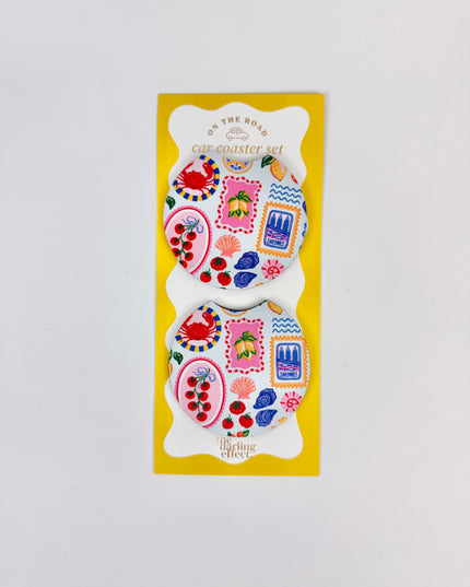 Ciao Bella Car Coaster Set