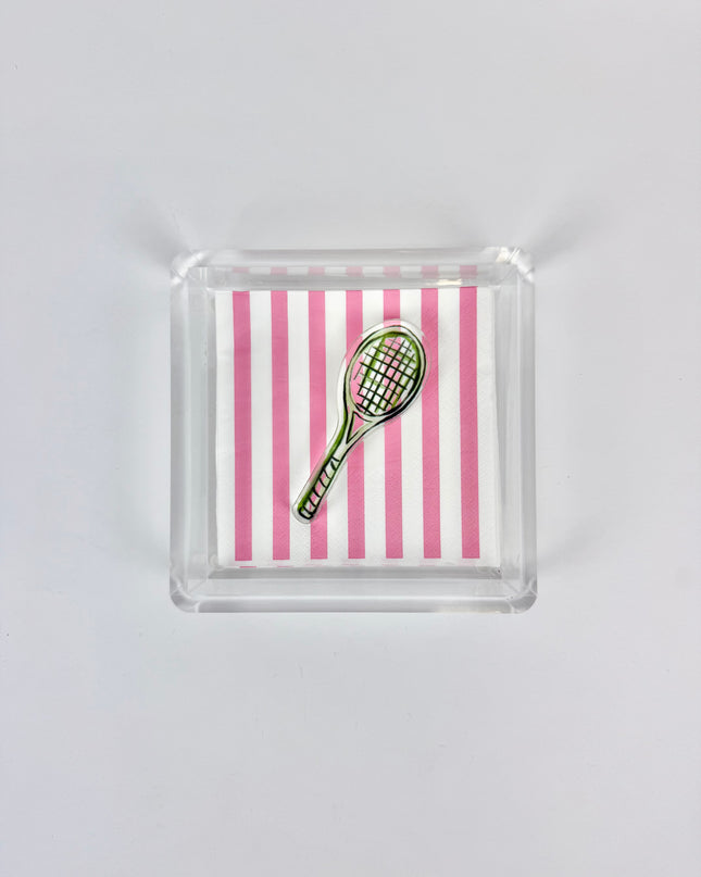 Napkin Holder with Tennis Weight